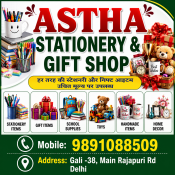   Astha Stationery  Gift Shop