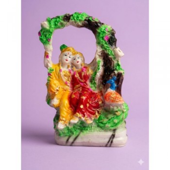 Radha Krishna on Jhula