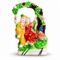 Radha Krishna on Jhula