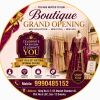 Boutique Grand Opening Flyer