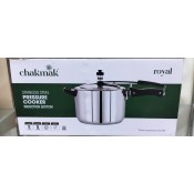 Chakmak 5 L Inner Lid Induction Bottom Pressure Cooker  (Aluminium)