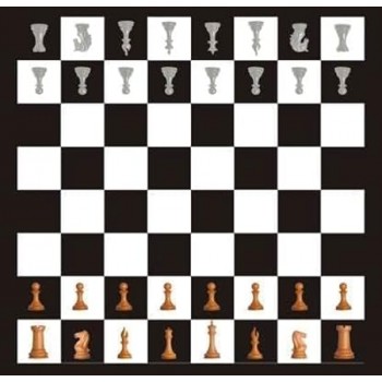 Wooden Ludo & Chess 2 in 1 board Game with Coins