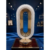 Oval Crystal Touch Lamp