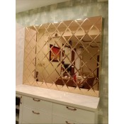 Decorative Diamond Mirror Panel