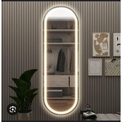 LED Arch Full-Length Wall Mirror
