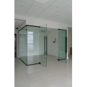 Frameless Glass Partition System