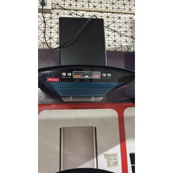 Blowmart Curved Glass Kitchen Chimney