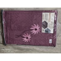 Embroidered Double Bedsheet Set