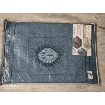 Embroidered Double Bedsheet Set