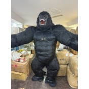 Black Gorilla Inflatable Mascot Costume Black Gorilla Inflatable Mascot Costume