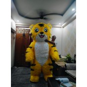 Inflatable mascot costume fur baby tiger for adult Inflatable mascot costume fur baby tiger for adult